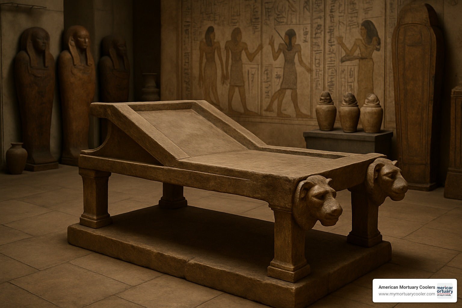 The Ultimate Guide to Ancient Egyptian Embalming Tables - American Mortuary Coolers & Equipments The Ultimate Guide to Ancient Egyptian Embalming Tables - American Mortuary Coolers & Equipments